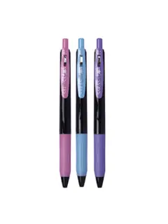 Boligrafo Zebra Descoshine .5mm Pastel BL3