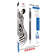 Boligrafo Zebra Gel .7mm Rojo CJ12
