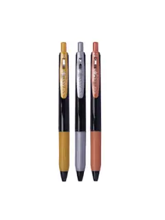 Boligrafo Zebra Descoshine .5mm Met BL3