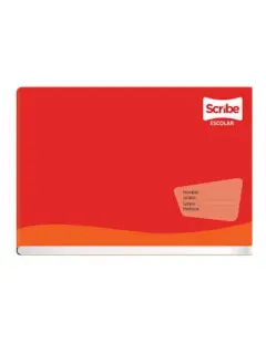 Cuaderno Scribe  Grapa Italiano escolar Doble Raya 100H