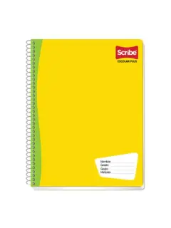 Cuaderno Scribe Esp Prof escolar Plus Raya 200H